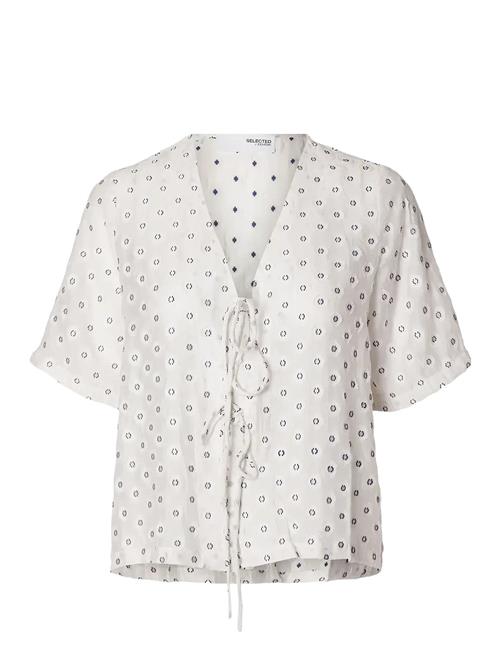 Slfzura Ss Top B Selected White