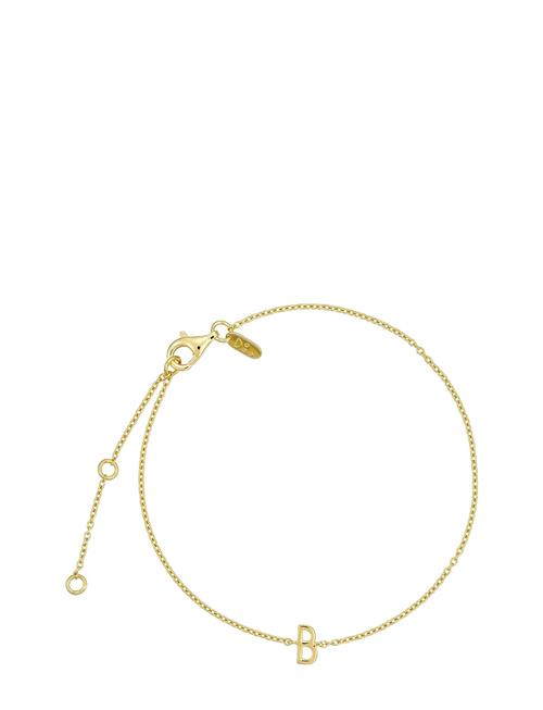 Archetype Bracelet - A-Z Gold Plated Design Letters Gold