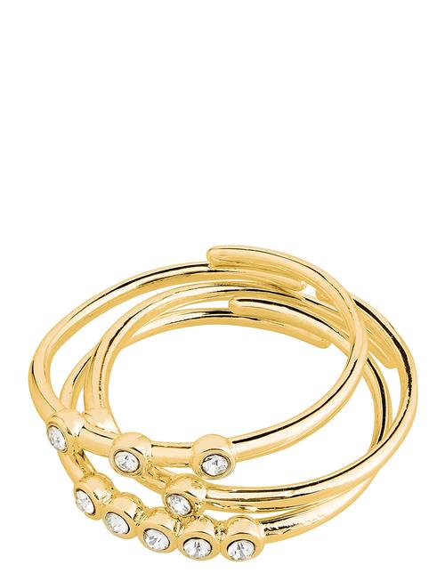 Sloan Recycled Rings 3-In-1 Set Pilgrim Gold