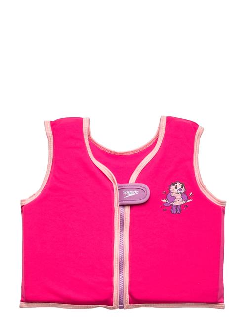 Se Character Printed Float Vest Speedo Pink ved Booztlet