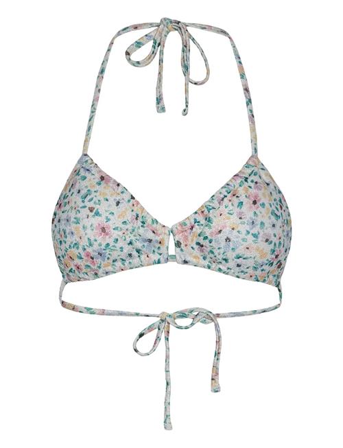 Pcasine Shine Bikini Top Sww Pieces Cream