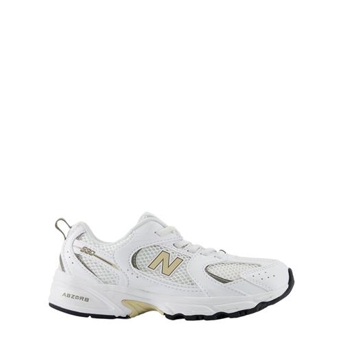 New Balance 530 Kids Bungee Lace Sneakers White 35 EU  Hvid  35 EU  Unisex