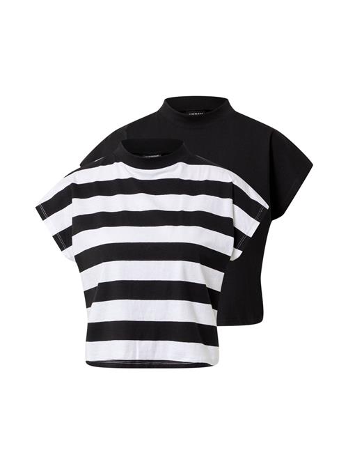 Urban Classics Shirts  sort / hvid