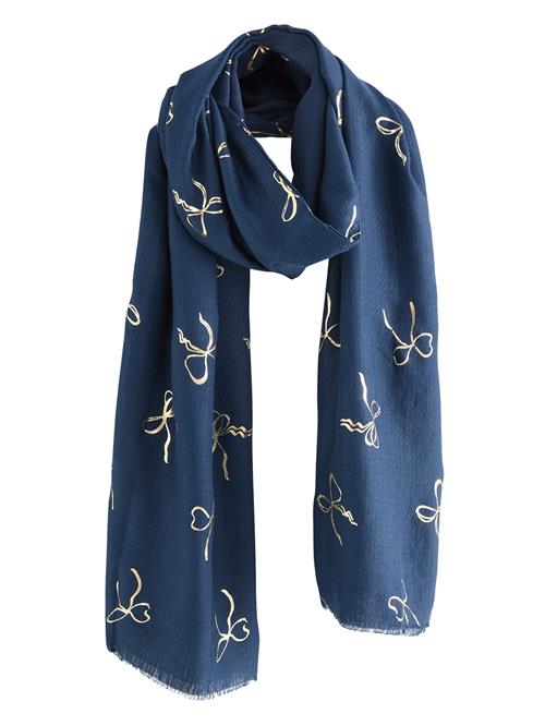 Next Sjal  creme / navy