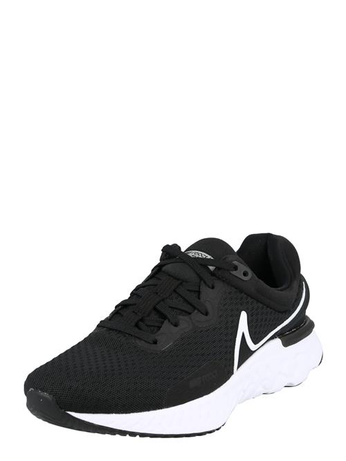 NIKE Løbesko 'React Miler 3'  sort / hvid