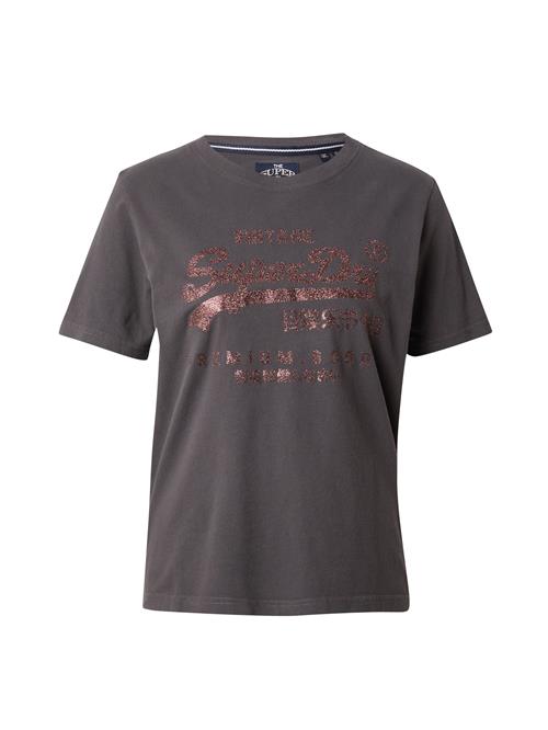 Superdry Shirts  mørkegrå / gammelrosa
