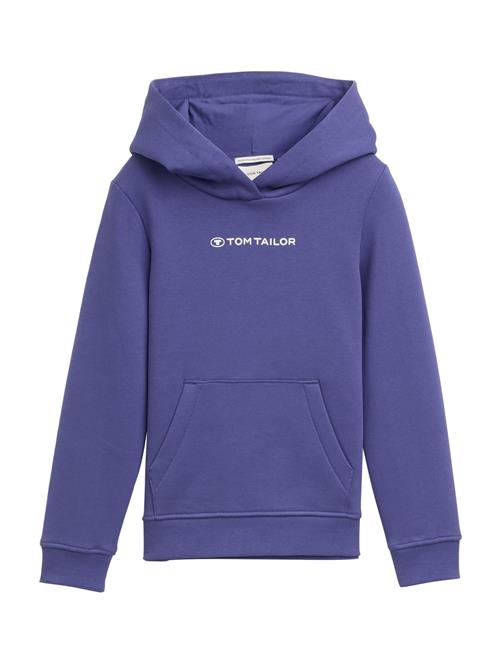 TOM TAILOR Sweatshirt  indigo / hvid