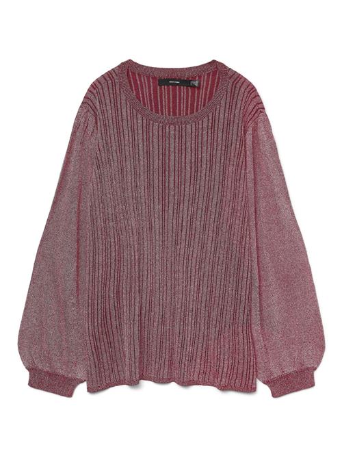 Vero Moda Curve Pullover 'VMCTalia'  burgunder