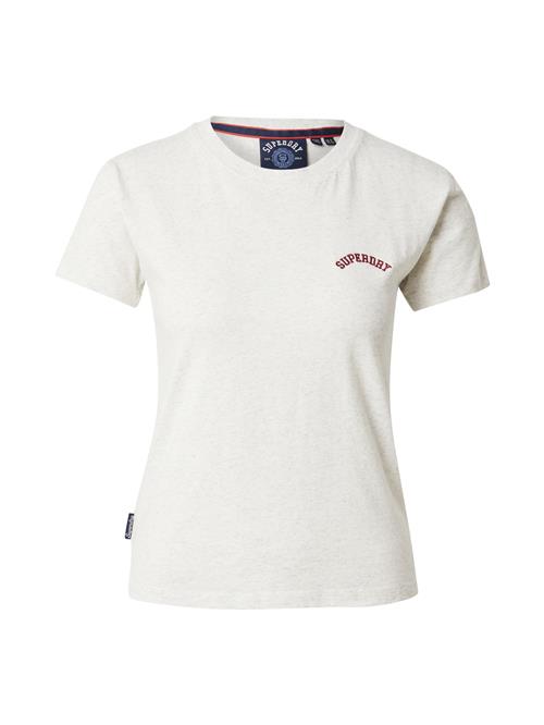 Se Superdry Shirts 'ESSENTIAL'  ecru / bordeaux ved About You
