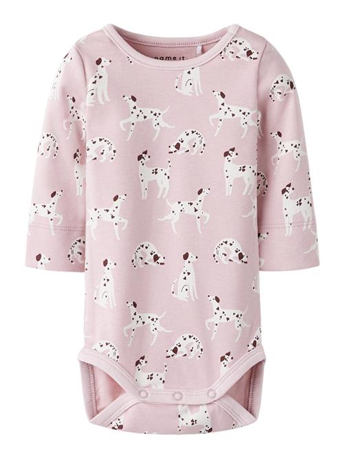 Se NAME IT Langærmet Body Kilas Bleached Mauve Cloud Dancer hos SmartKidz