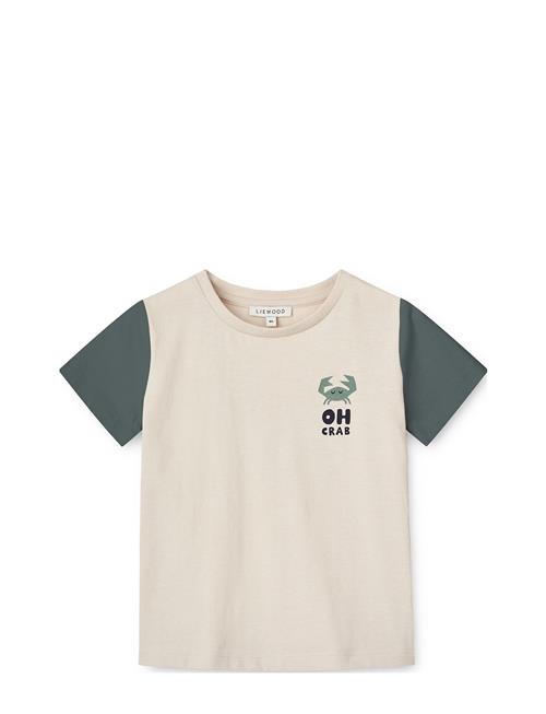 Se Apia Baby Placement Shortsleeve T-Shirt Liewood Beige ved Booztlet