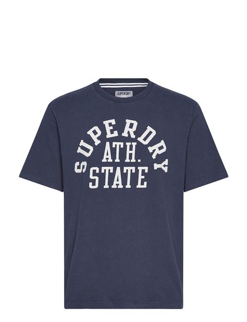 Athletic Ess Tee Superdry Navy
