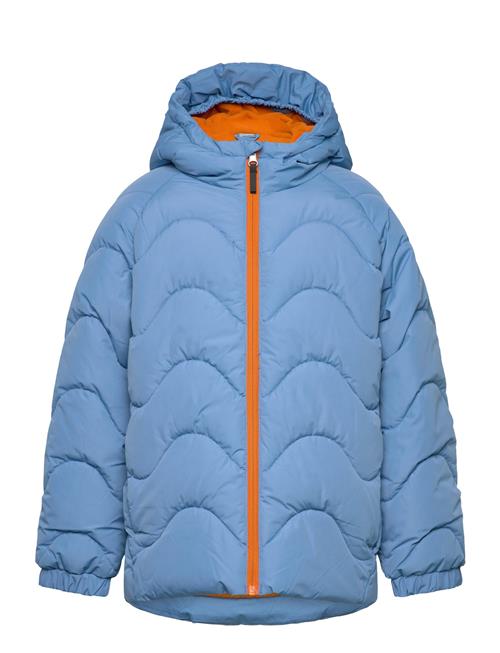 Se Jacket W. Hood - Quilt Color Kids Blue ved Booztlet