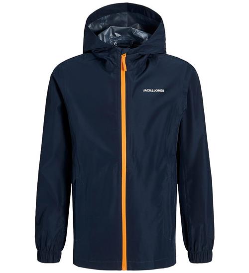 Jack & Jones Regnjakke - PE - JjefLynn - Sky Captain/Dark Chedda