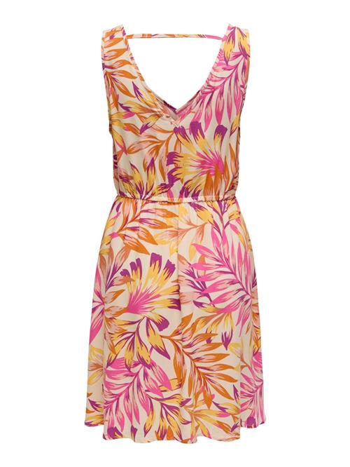 ONLY Sommerkjole 'ONLNova Sara'  orange / mandarin / fersken / lys pink