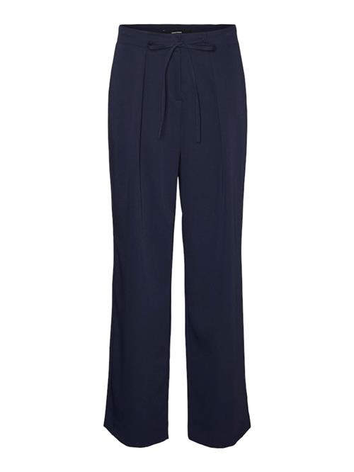 VERO MODA Bukser med lægfolder 'Isolde'  navy
