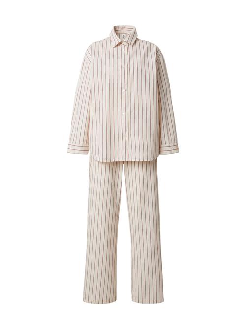 BeckSöndergaard Pyjamas 'Suri'  pink / hvid