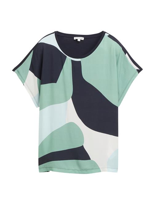 TOM TAILOR Shirts  natblå / lyseblå / mint / offwhite