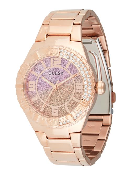 GUESS Analogt ur  guld / rosa guld / lys pink