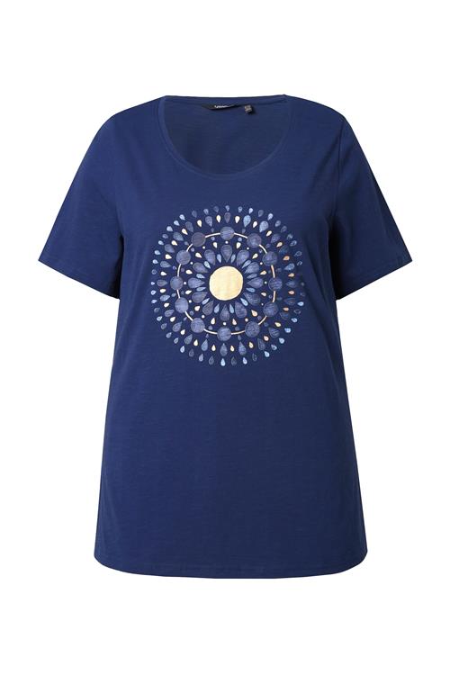 Ulla Popken Shirts  ensian / mørkeblå / hvid