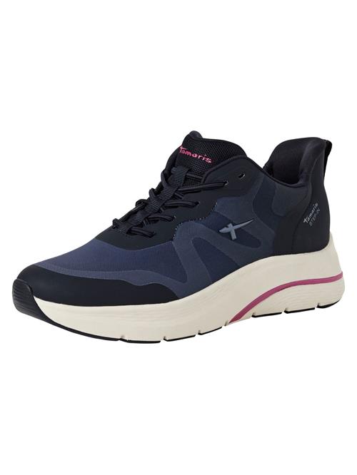 Tamaris Sneaker low  navy / mørk pink / sort