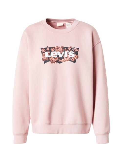 Se LEVI'S ® Sweatshirt 'Annessa'  pastelpink / burgunder / sort / hvid ved About You