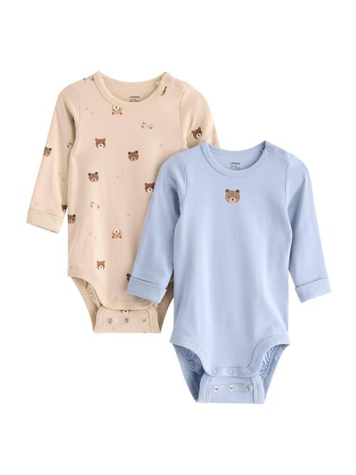 Lindex Sparkedragt/Body  lyseblå / brun / cappuccino / lysebrun