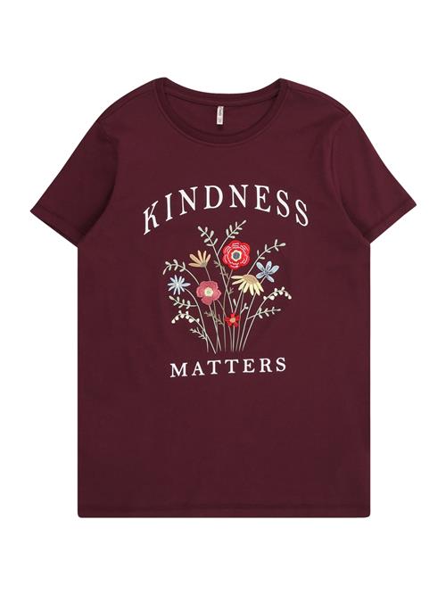 ONLY GIRLS Bluser & t-shirts 'KOGEMMA'  oliven / cyclam / blodrød / hvid