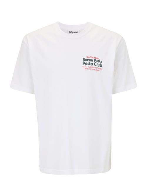 On Vacation Club Bluser & t-shirts 'Pesto Club'  lys rød / sort / hvid