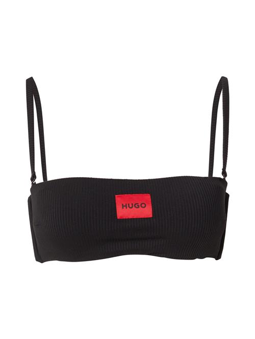 HUGO Bikinioverdel  rød / sort