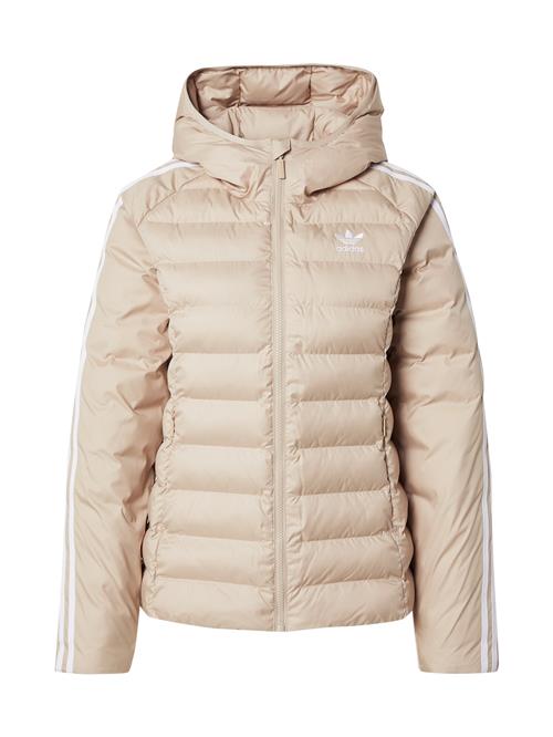 ADIDAS ORIGINALS Overgangsjakke  creme / hvid