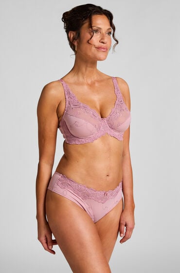 Hunkemöller Diva brasiliansk trusse Lyserød