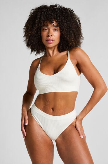 Hunkemöller Brasiliansk trusse Dianne hvid