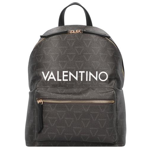 VALENTINO Rygsæk 'Liuto'  grå / antracit / hvid
