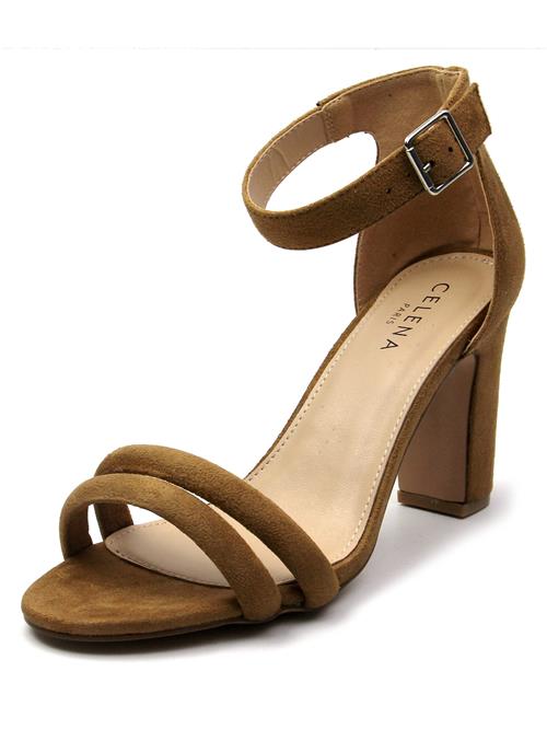 Celena Sandaler med rem 'Chelsie'  camel