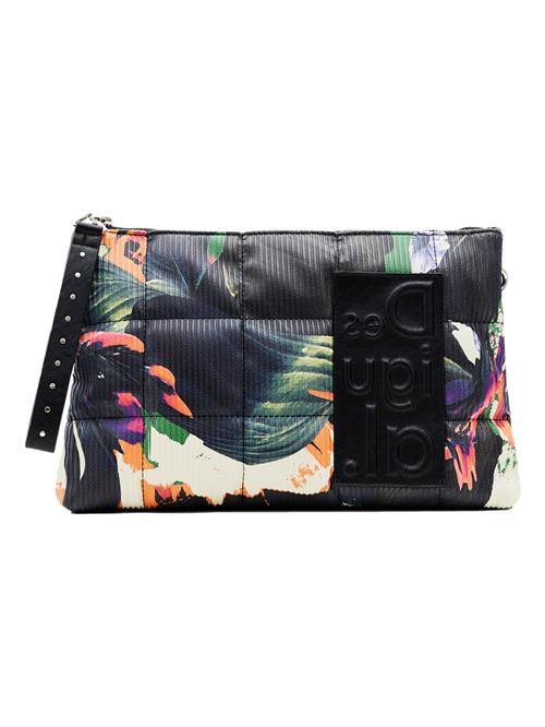 Desigual Skuldertaske 'Dortmund'  creme / siv / orange / sort