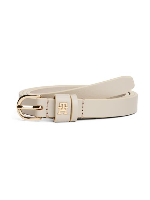 TOMMY HILFIGER Bælte 'ESSENTIAL EFFORTLESS'  beige / guld
