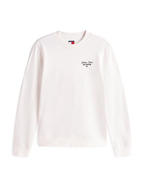 Tommy Jeans Sweatshirt 'ESS'  navy / hvid