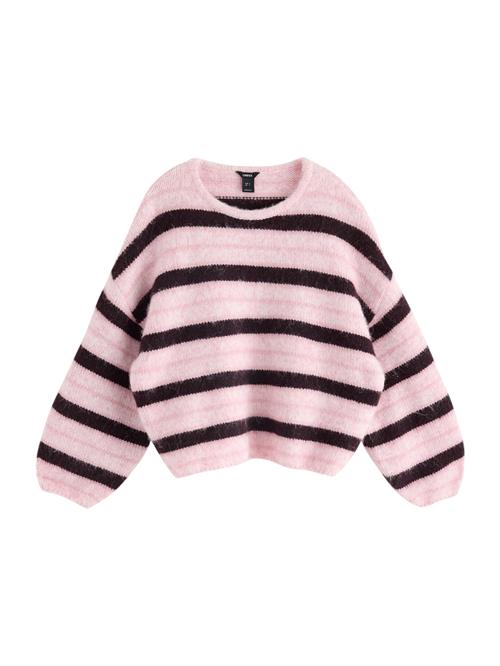 Lindex Pullover 'Lollie'  lys pink / sort