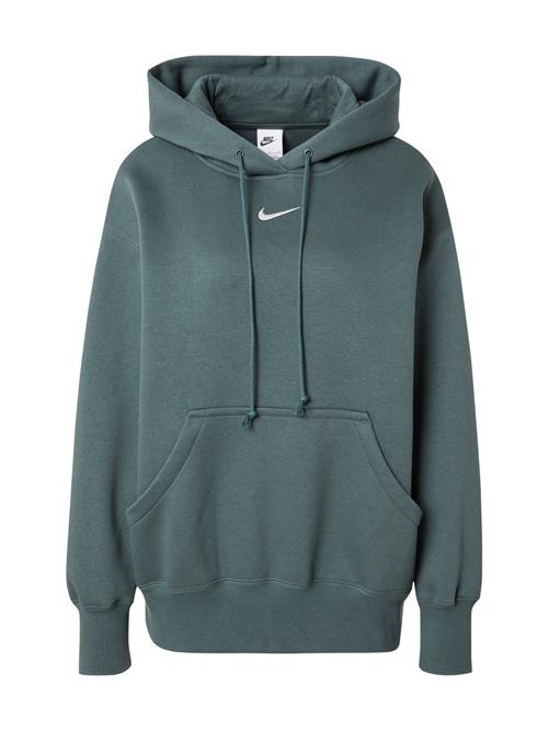 Nike Sportswear Sweatshirt 'Phoenix Fleece'  gran / hvid
