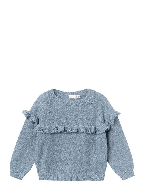 Nmfosminna Ls Knit Name It Blue