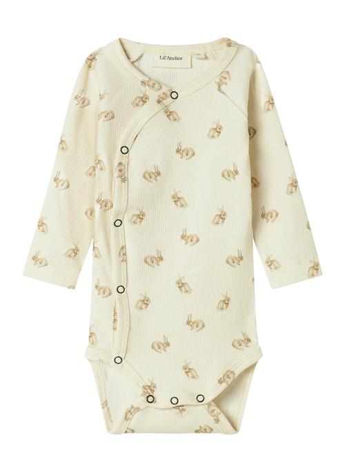 Nbnlavo Emo Ls Slim Wrap Body Lil Lil'Atelier Beige