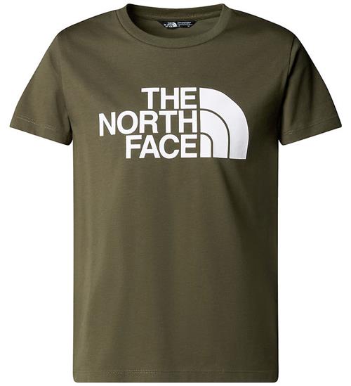 The North Face T-shirt - Easy - New Taupe Green m. Logo