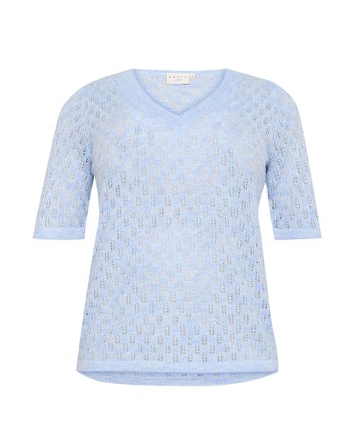 KAFFE CURVE Pullover 'KCLoura'  lyseblå