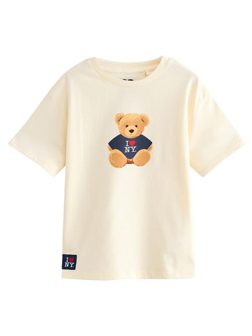 Next Bluser & t-shirts 'I Love New York'  creme / navy / brun / rød