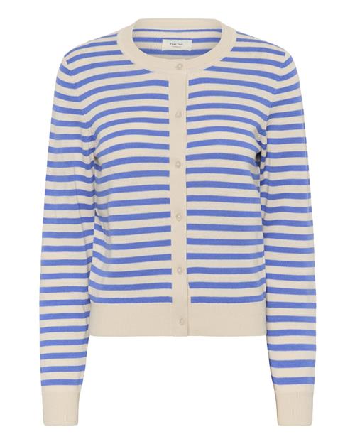 Part Two Cardigan 'Tanisha '  ecru / himmelblå