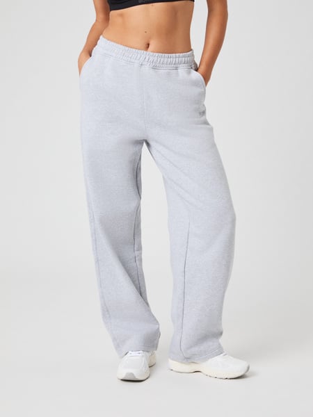 Björn Borg Studio Oversized Straight Sweatpants Grå, XL