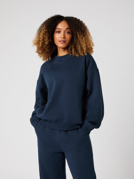 Björn Borg Studio Oversized Sweatshirt Marineblå, XXL