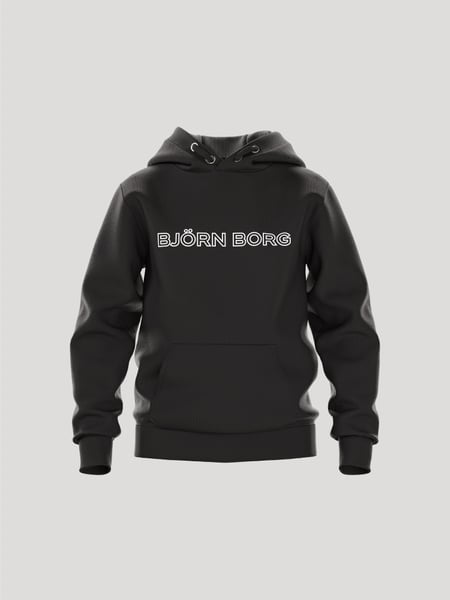 Björn Borg Borg Essential 3 Hoodie Sort, 122-128