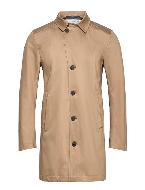 Slhnew Timeless Coat Selected Beige